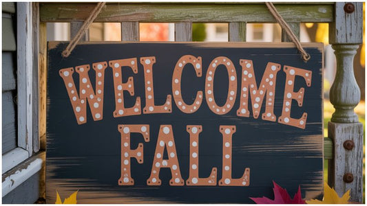 Fall Vinyl Craft Project Ideas
