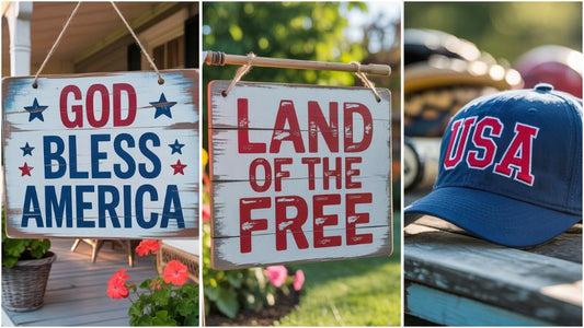 4th of July Vinyl Projects