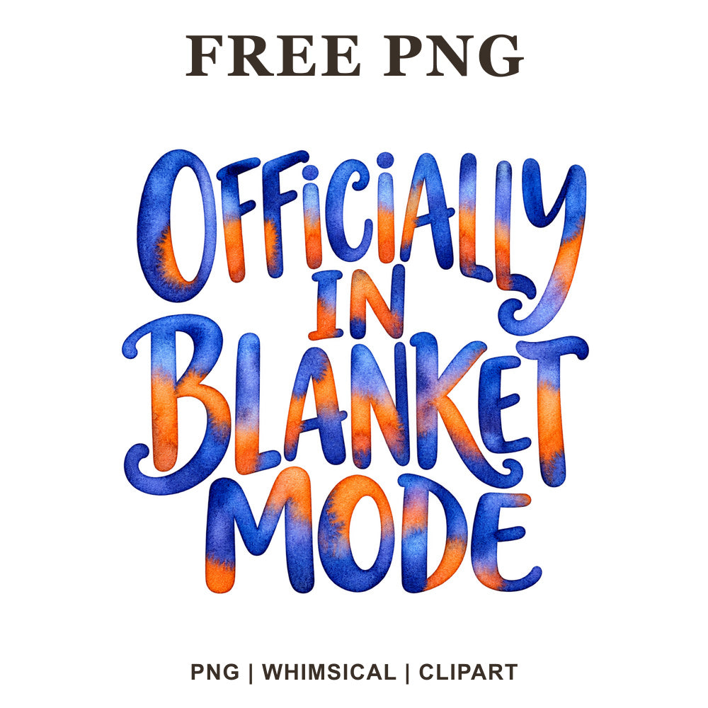 Whimsical Blanket Season Winter Quote Clipart PNG