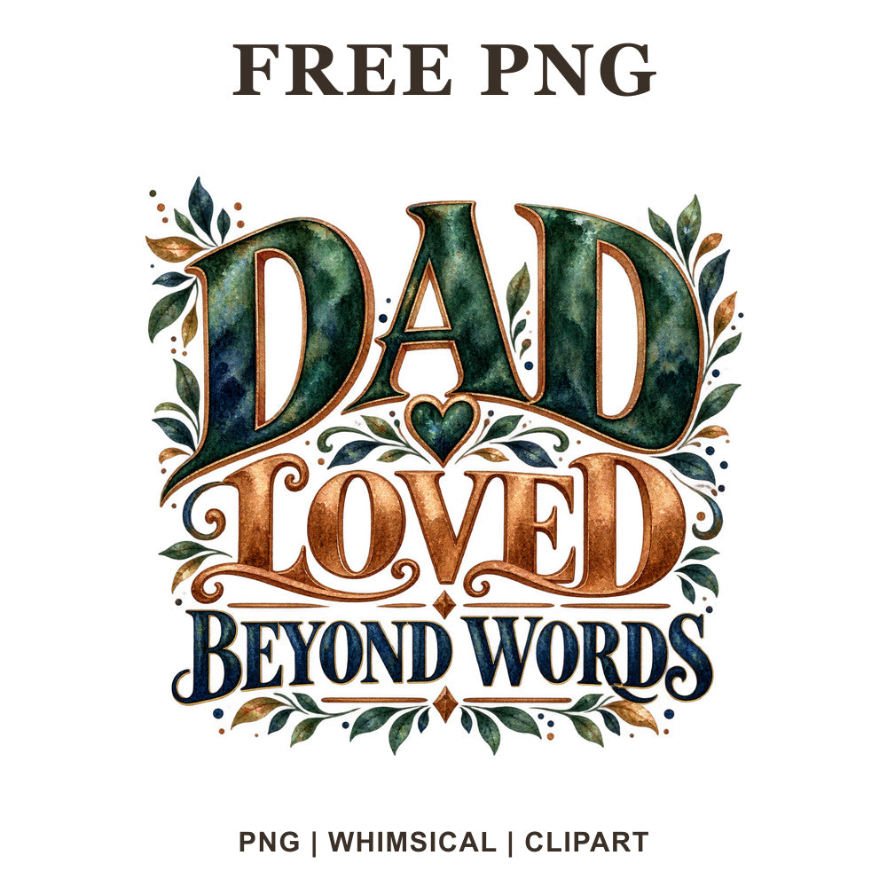 Whimsical Dad Simple Dad Clipart PNG