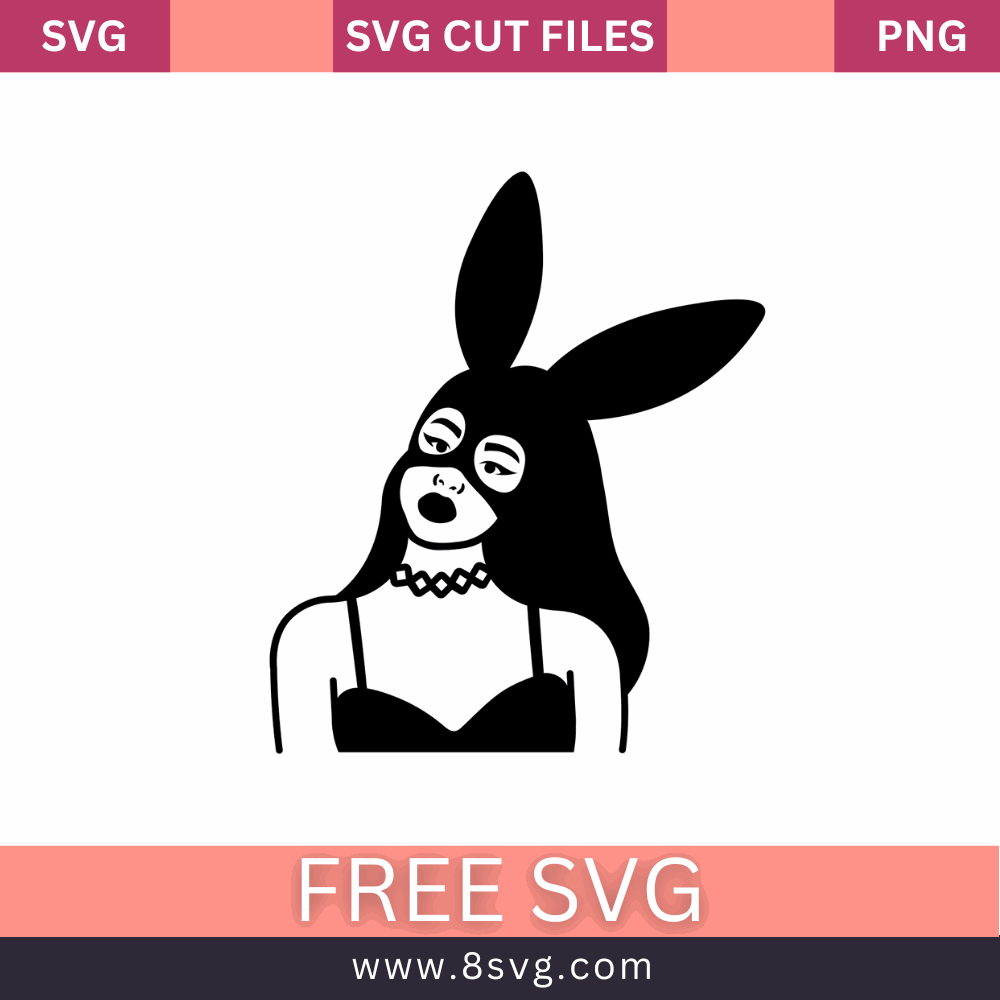 ariana grande SVG And PNG Free Download- 8SVG