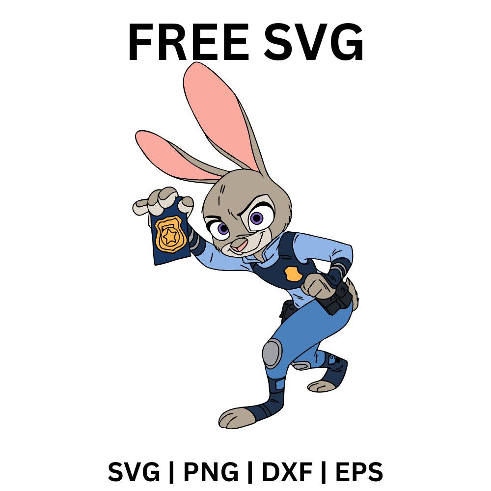 Judy with Coffee SVG Free | Sassy Morning Bunny Design for Cricut & Silhouette