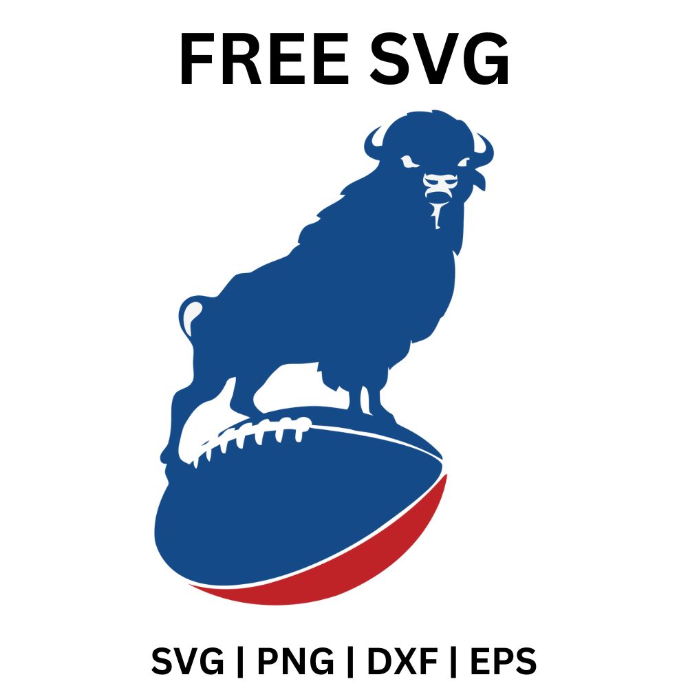 Buffalo Bills Buffalo on Football SVG Free | Sports Cut File for Cricut & Silhouette-8SVG