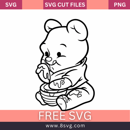 Classic Winnie The Pooh Svg Free cut file download