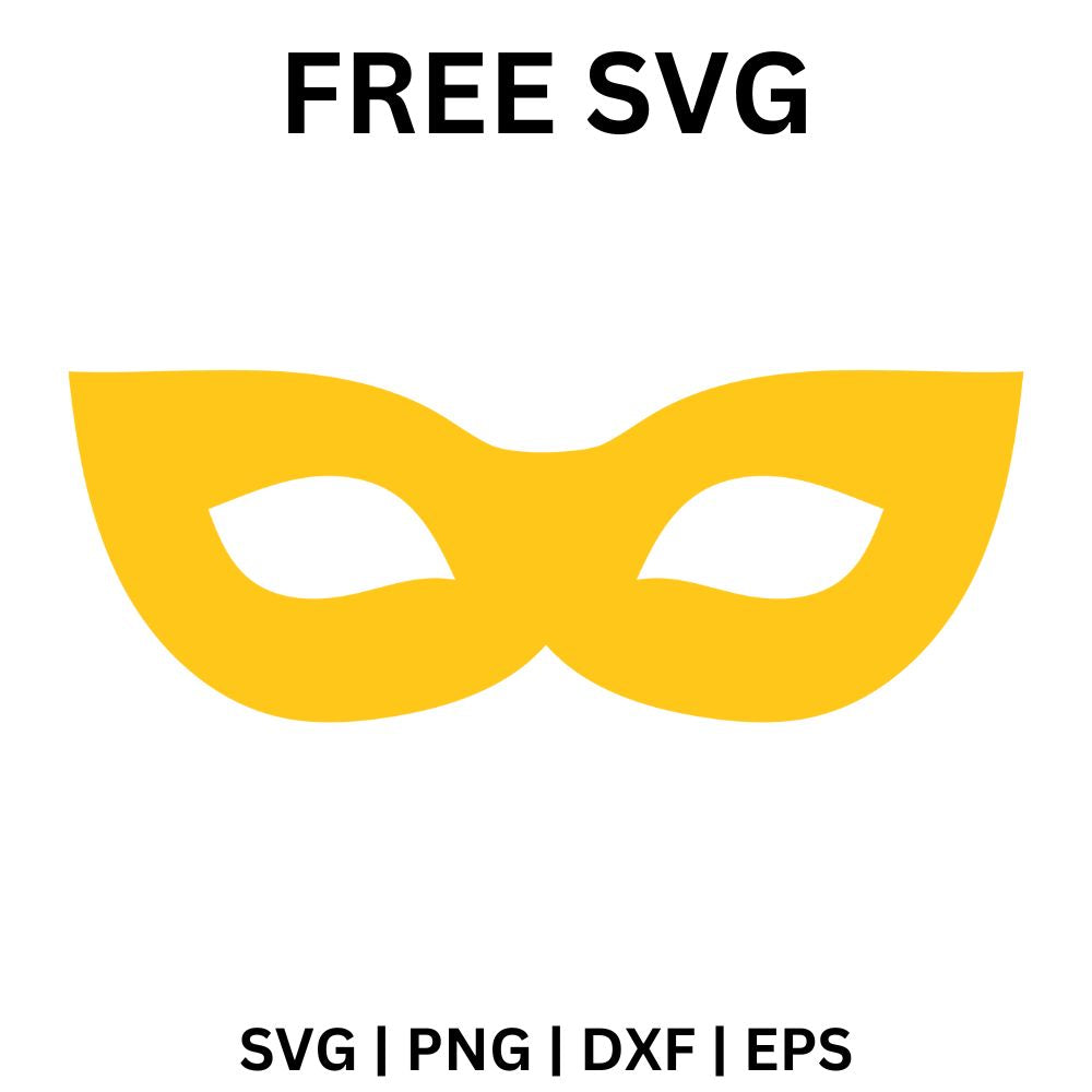 Carnival Mask SVG Free | Masquerade Party & Costume Cut File-8SVG