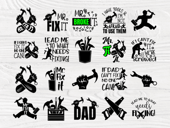 +50 Dad svg bundle- 8SVG