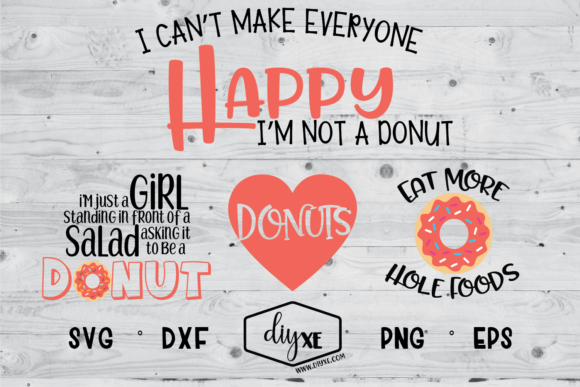 +24 donut svg bundle- 8SVG