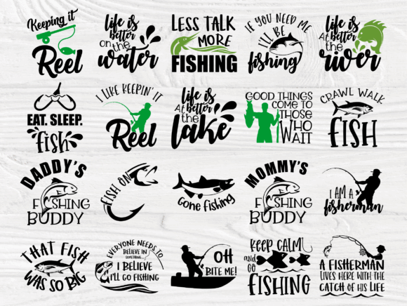 +50 fishing svg bundle- 8SVG