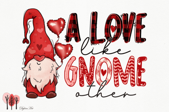 +45 Gnome SVG For Valentine Bundle- 8SVG