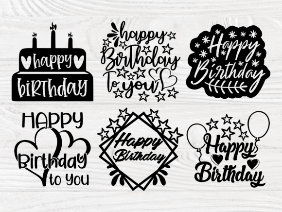 +120 Birthday svg Bundle- 8SVG