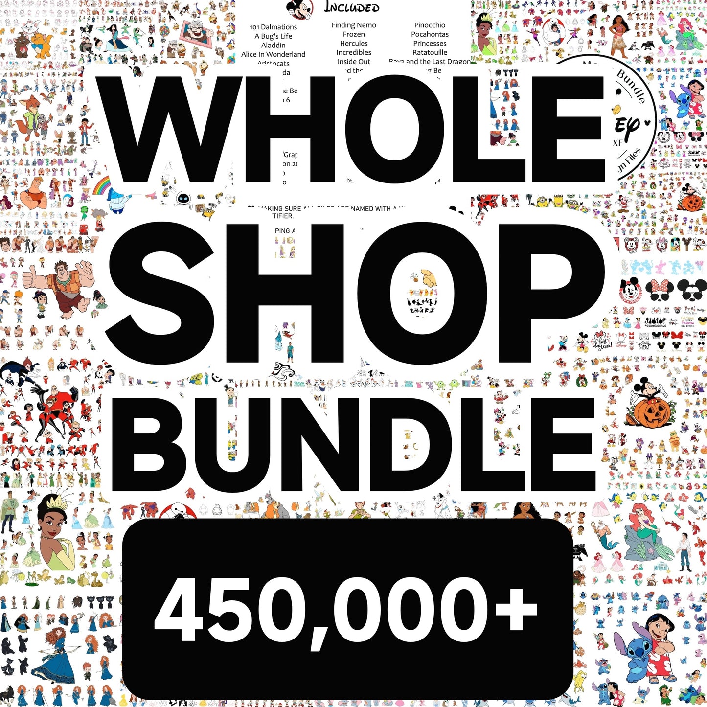 Lifetime SVG Bundle: 450000+ SVGs & Future Additions! Whole Shop Access!