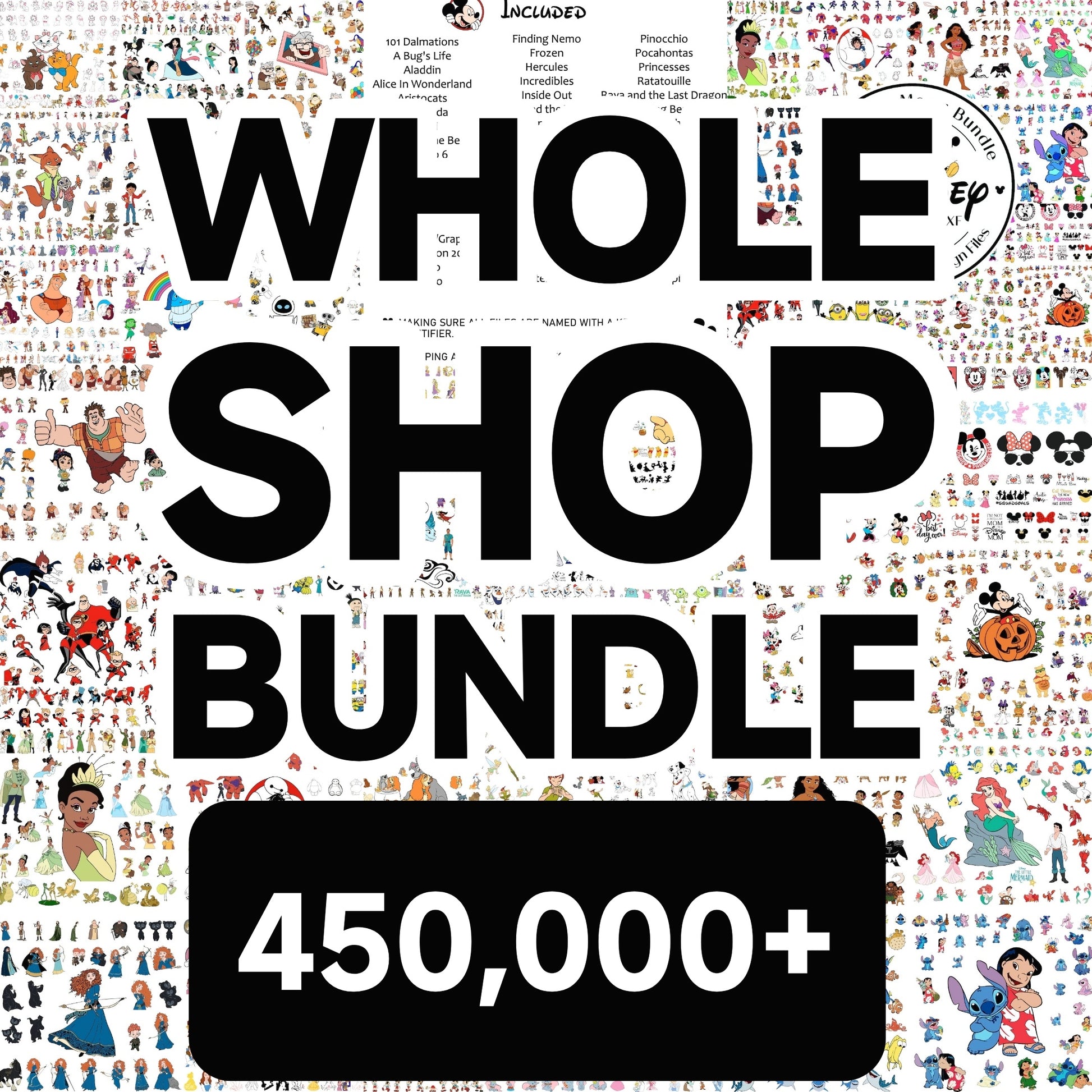 Lifetime SVG Bundle: 450000+ SVGs & Future Additions! Whole Shop Access!