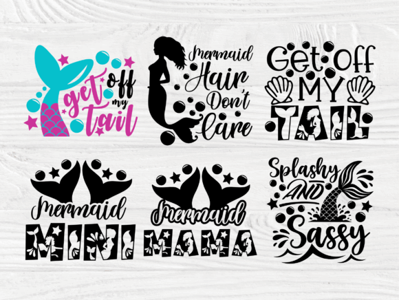 +30 mermaid svg bundle- 8SVG