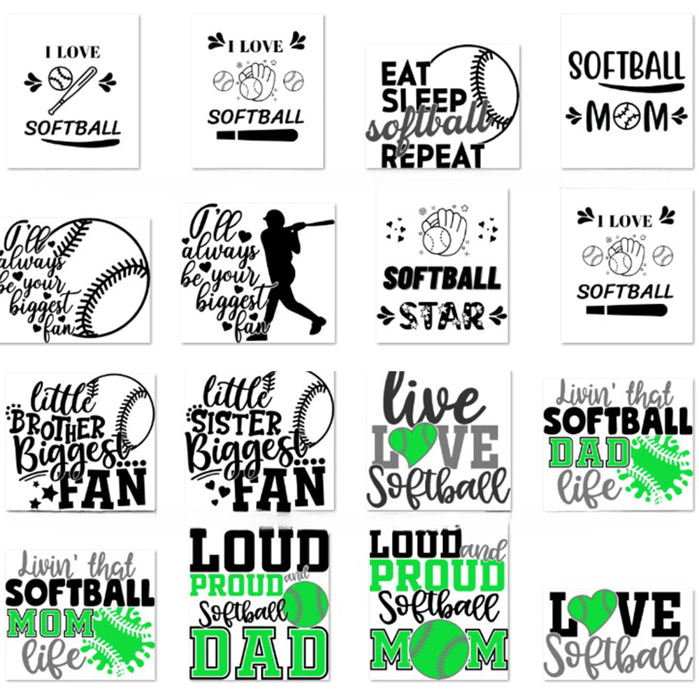 55+ Softball Svg Bundle Cut Files For Cricut