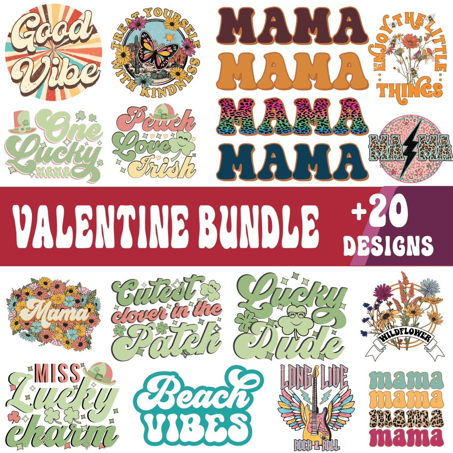 +20 Valentine svg Bundle- 8SVG