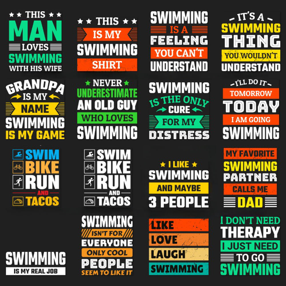 45+ Swimming Svg Bundle Cut Files Cut Files For Cricut