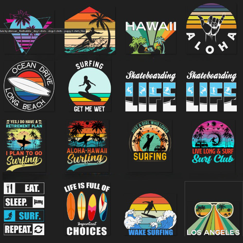 60+ Surfing Svg Bundle Cut Files For Cricut