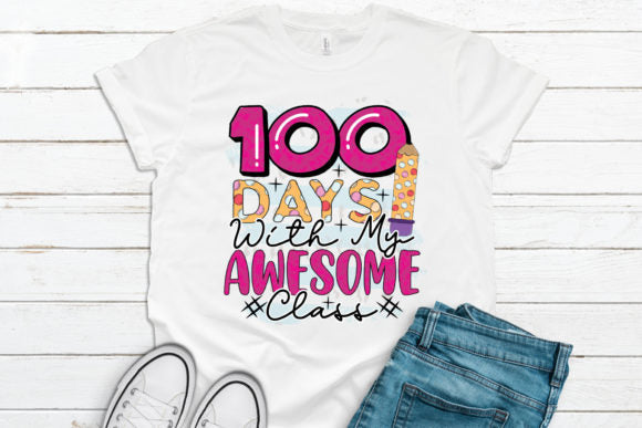 100 days of school +40 svg design- 8SVG