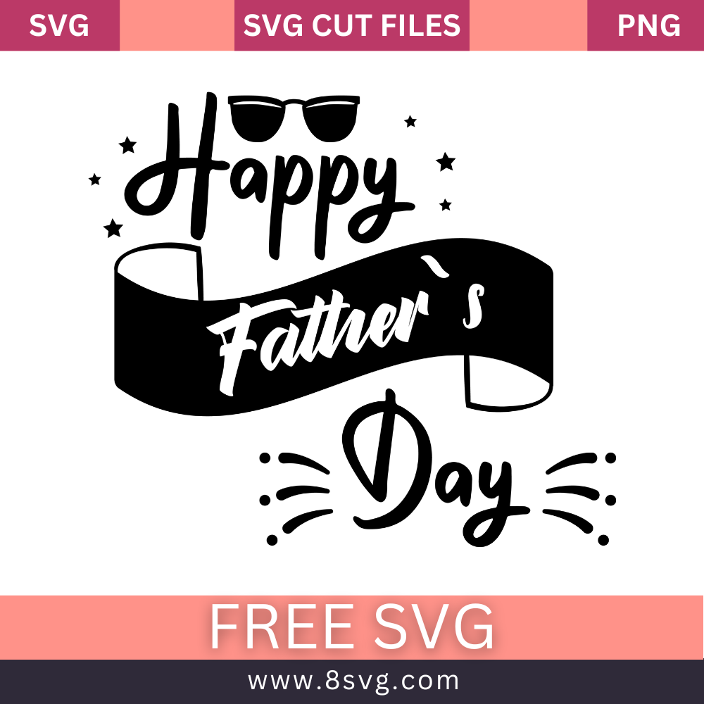 Fathers-Day SVG Free Cut File for Cricut- 8SVG