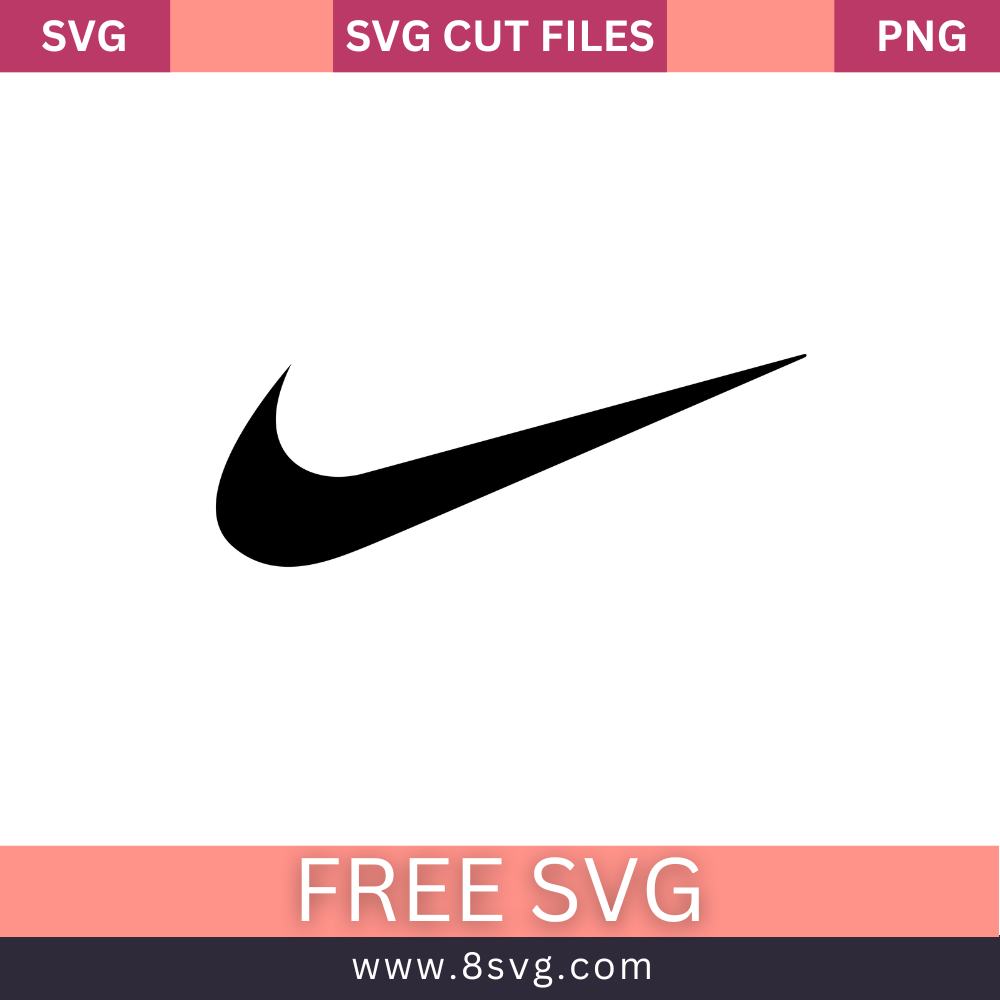 Nike logo Svg Free Cut File For Cricurt Download