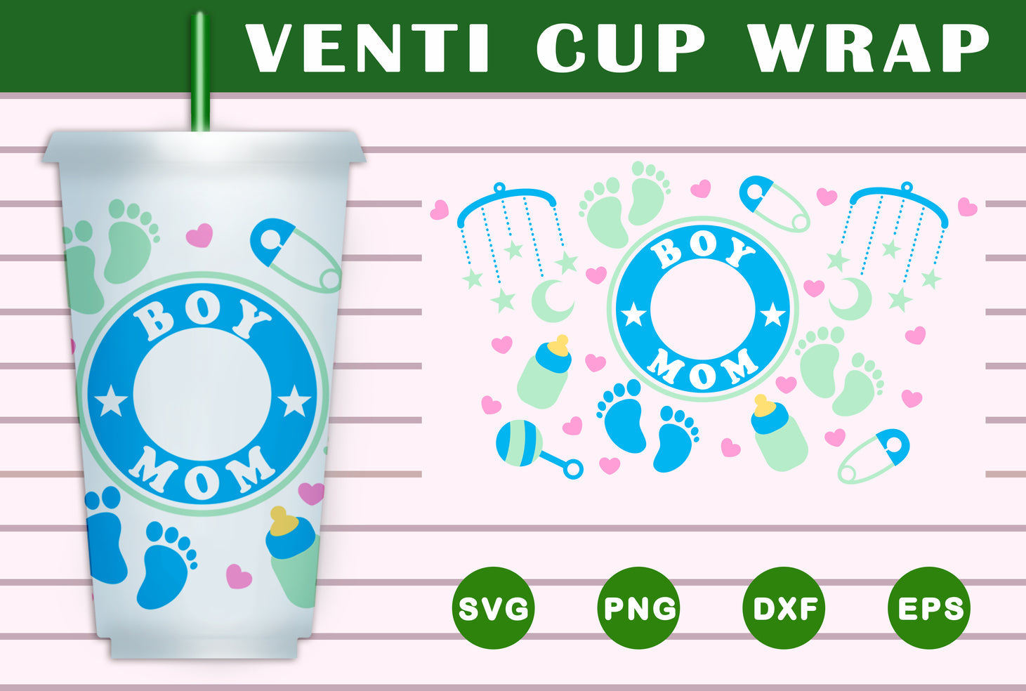 Boy Mom Cup Tumbler Wrap SVG Free And Png Download – 8SVG