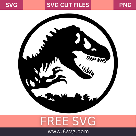 Jurassic Park Svg Free Cut File for Cricut