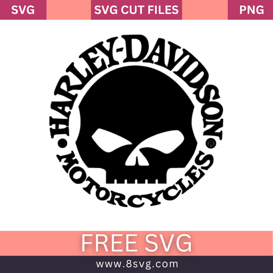 Harley-Davidson Willie G SVG Free Cut File Download