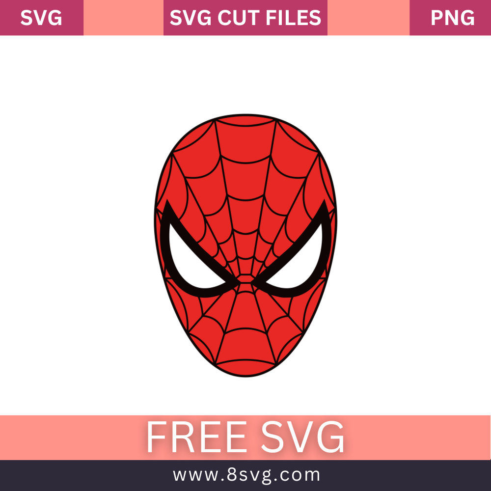 Spiderman SVG Free Cut File for Cricut