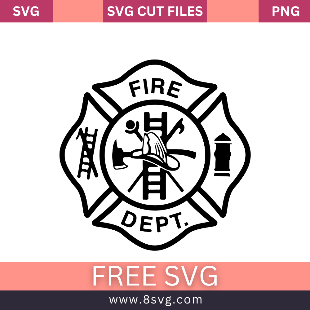 Maltese Cross SVG Free Cut File for Cricut
