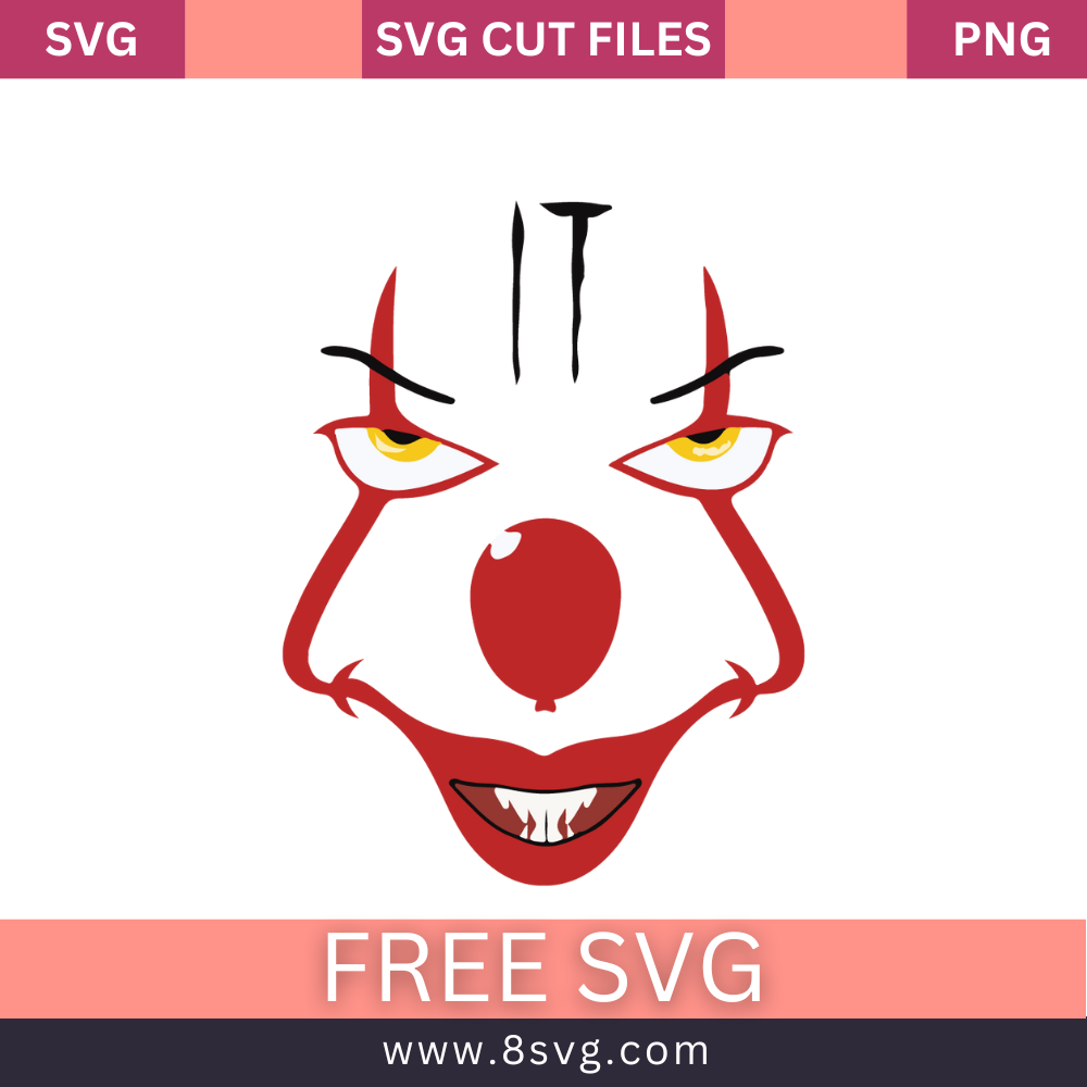 Penny Wise Face 1 SVG Free Cut File for Cricut