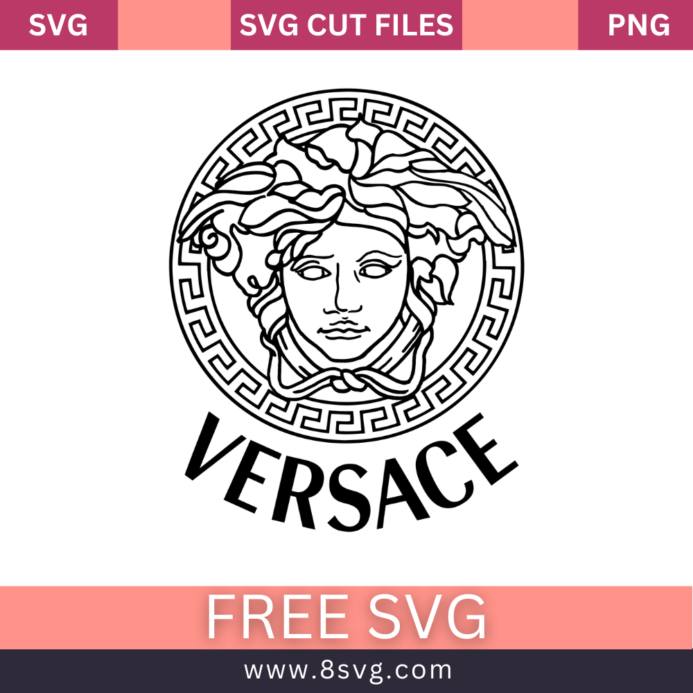 Versace Medusa Svg Cut File for Cricut