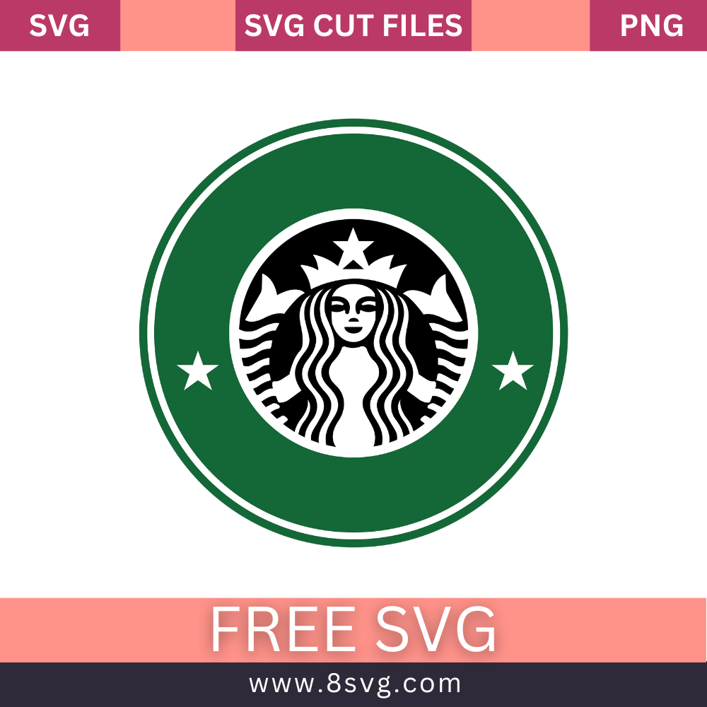Starbucks SVG Free Cut File for Cricut Download 8SVG