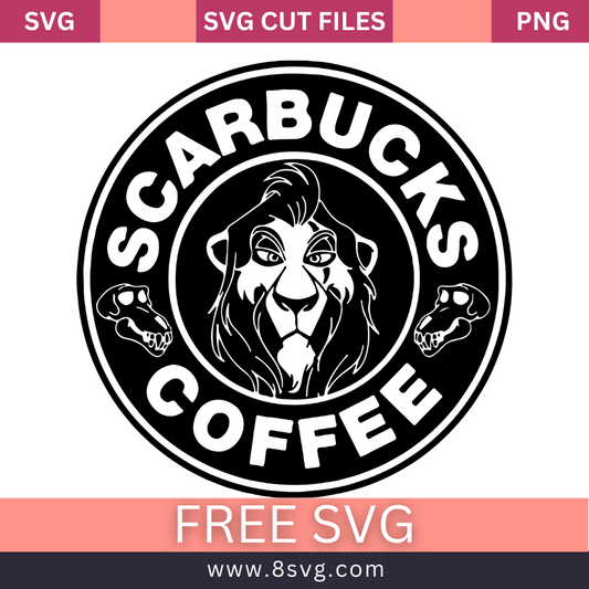 Costa Scarbucks Svg Free Cut File for Cricut