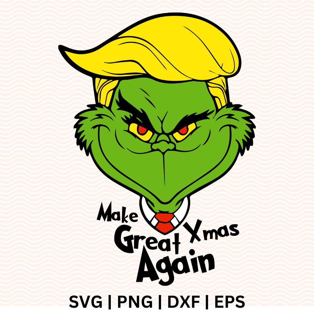 Tramp Grinch SVG Free File For Cricut & Silhouette