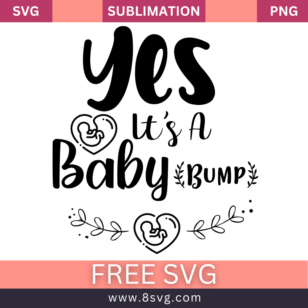 Twirs On The Way Pregnancy SVG And PNG Free Download