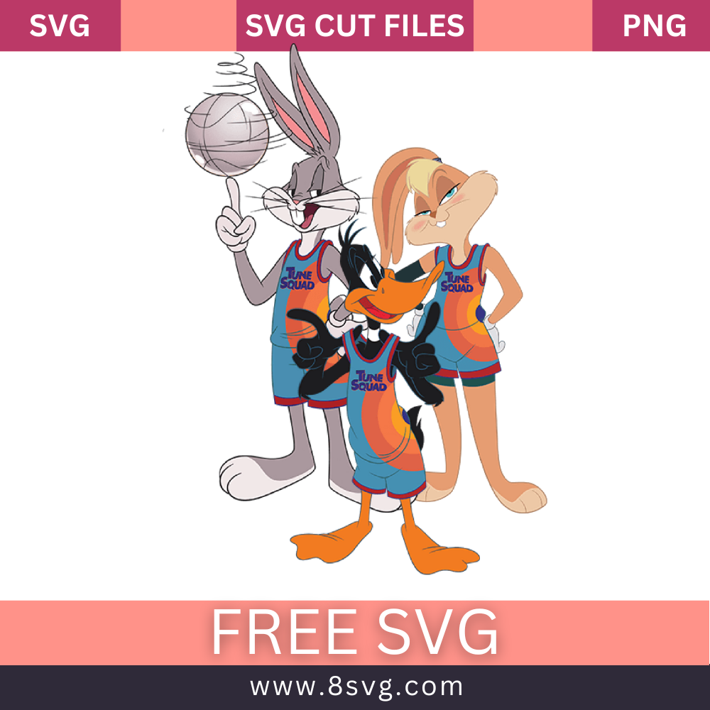 Space Jam Svg Free Cut File for Cricut