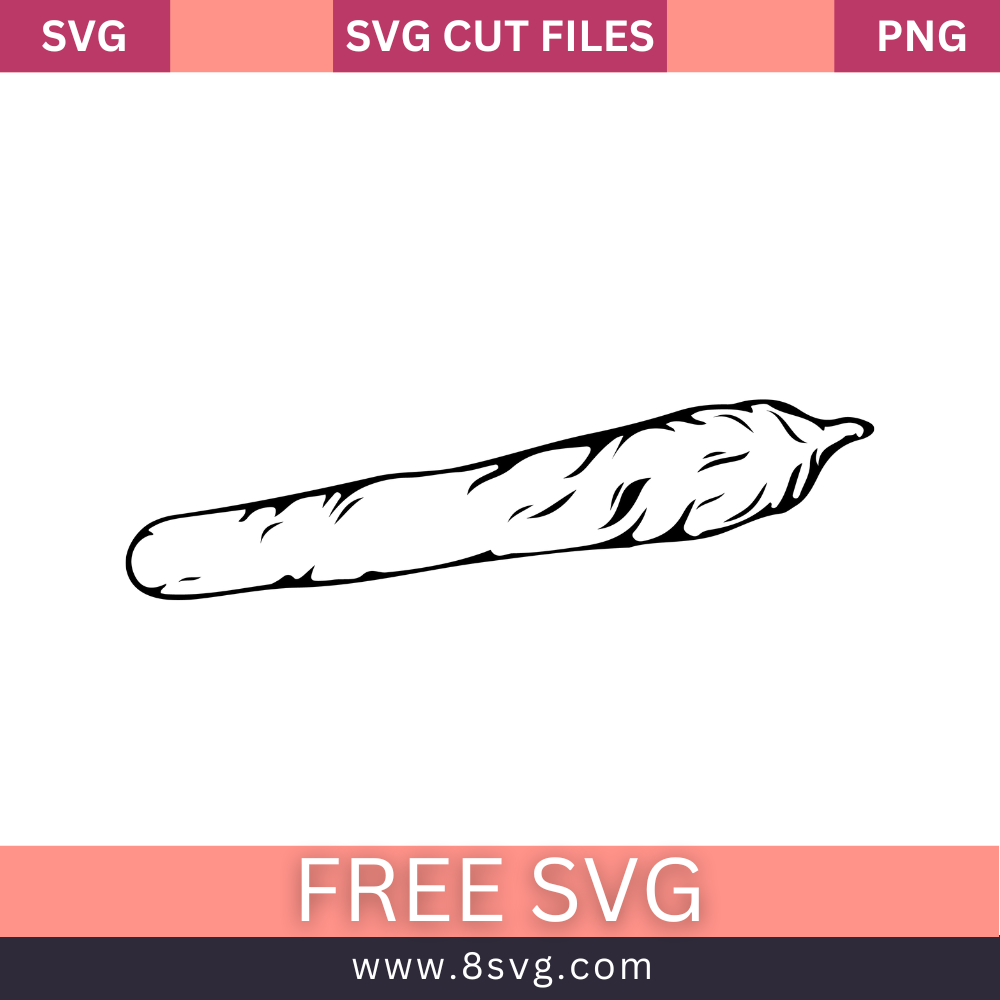Weed Joint SVG Free Cut File Download