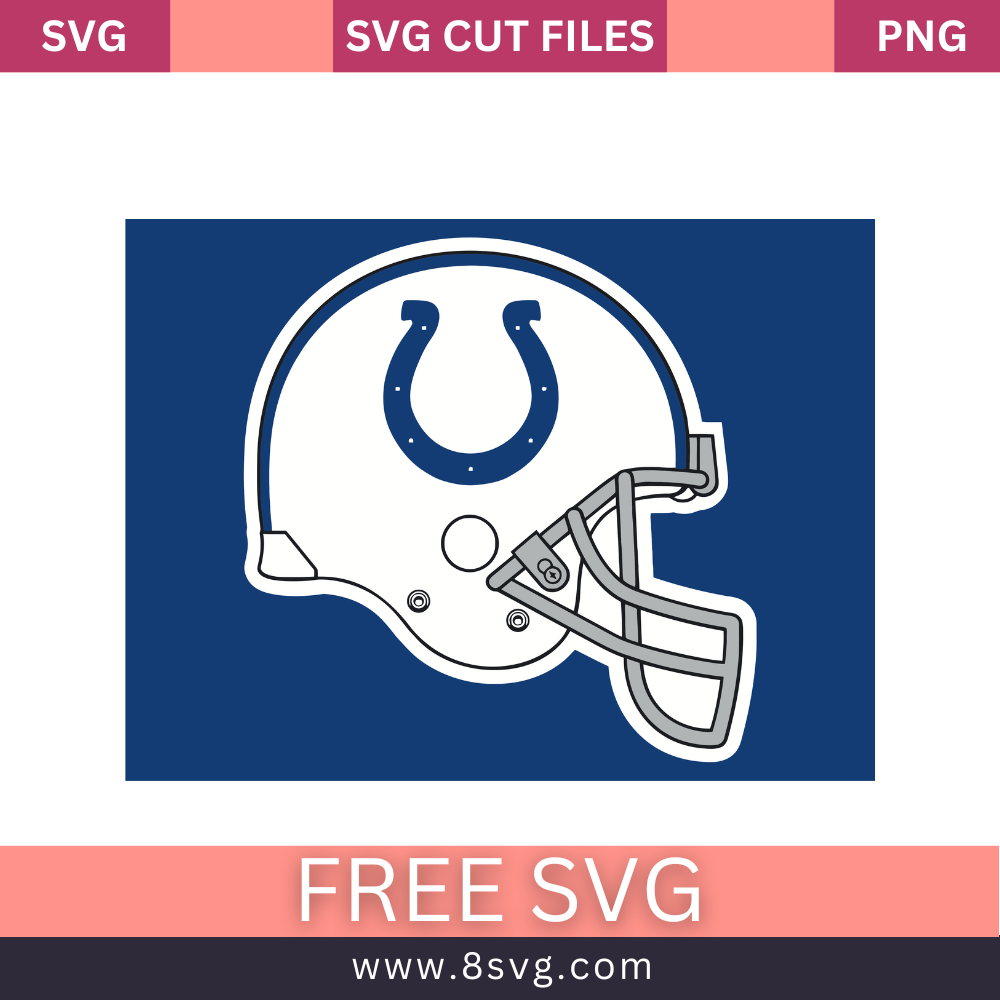 Indianapolis Colts NFL SVG Free And Png Download-8SVG