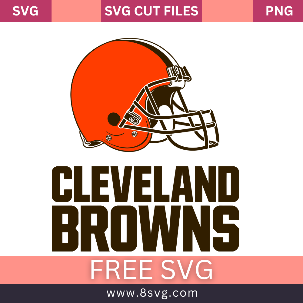 Cleveland Browns NFL SVG Free And Png Download-8SVG
