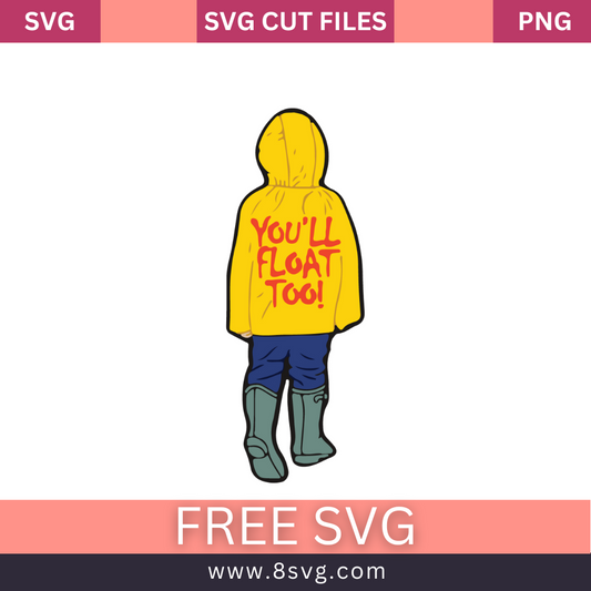 Free Paper Boat Penny Wise SS Georgie SVG Free Cut File