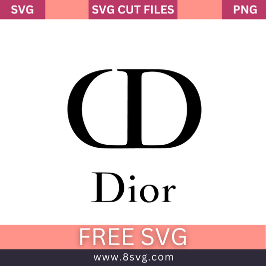 DIOR Svg Free Cut File For Cricut