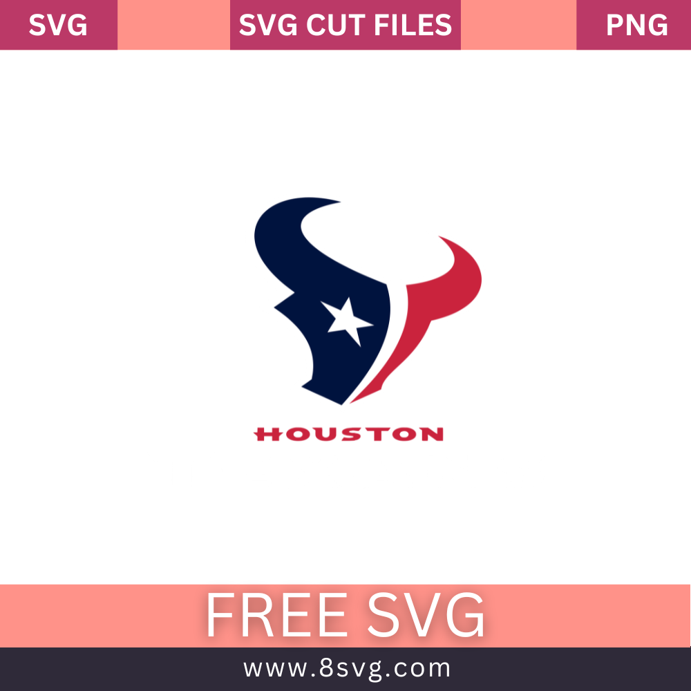 NFL Houston Texans SVG Free And Png Download-8SVG