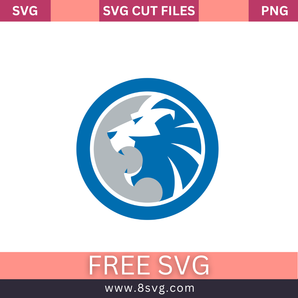 NFL Detroit Lions SVG Free And Png Download