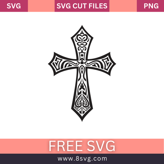 Cross SVG Free Cut File for Cricut