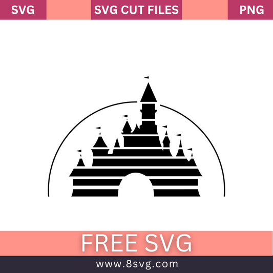 Disney Castle Svg Free Cut File For Cricut