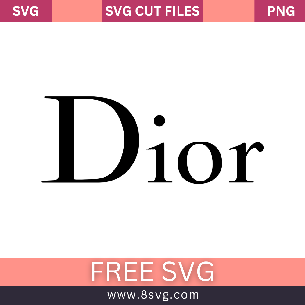 Dior Logo Svg Cut File For Cricut