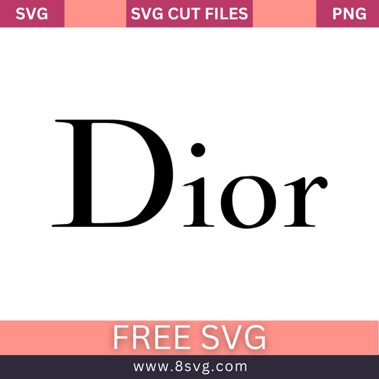Dior Logo Svg Cut File For Cricut
