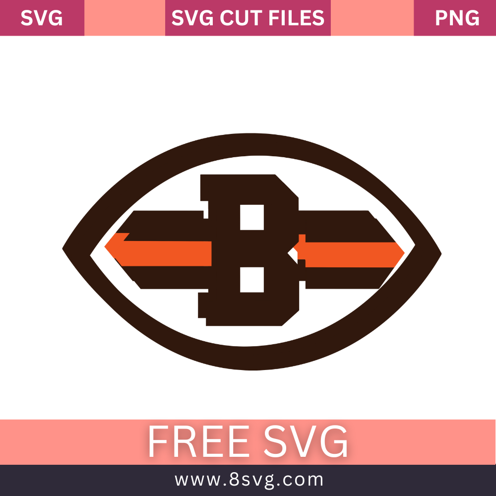 NFL Cleveland Browns SVG Free And Png Download-8SVG