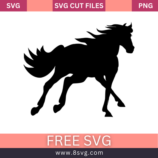 Horse SVG Free Cut File for Cricut