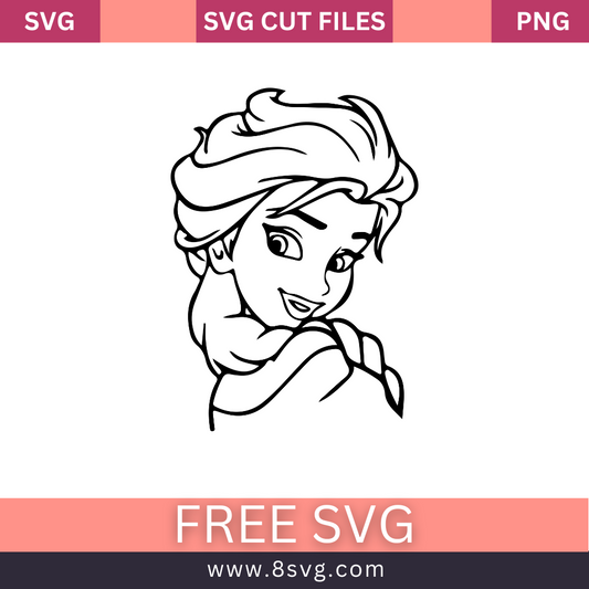 Disney Princess elsa Svg Free Cut File for cricut